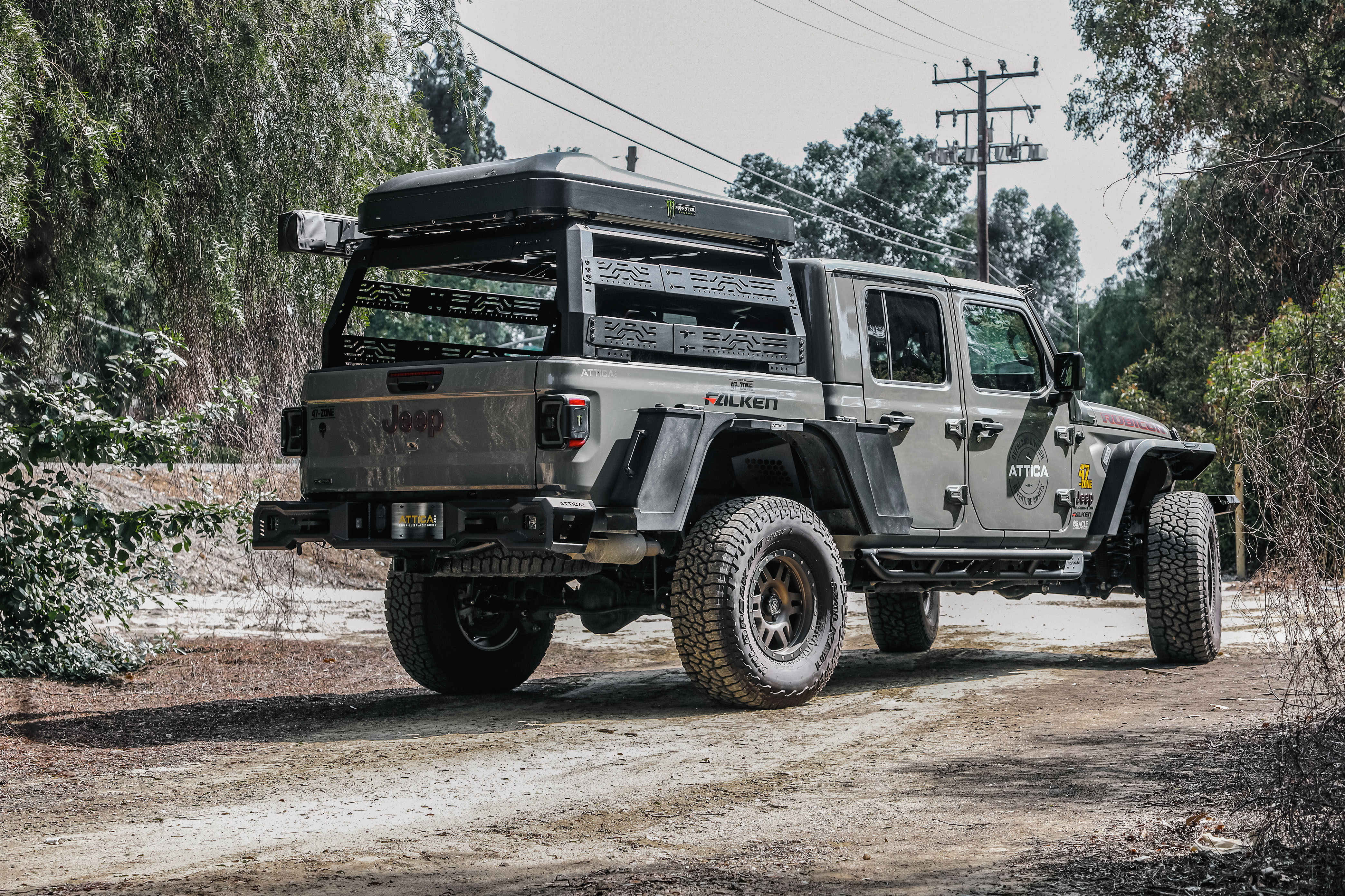 Attica 4x4 - ATTJT02I101-BX | Bed Rack | Offroad Alliance